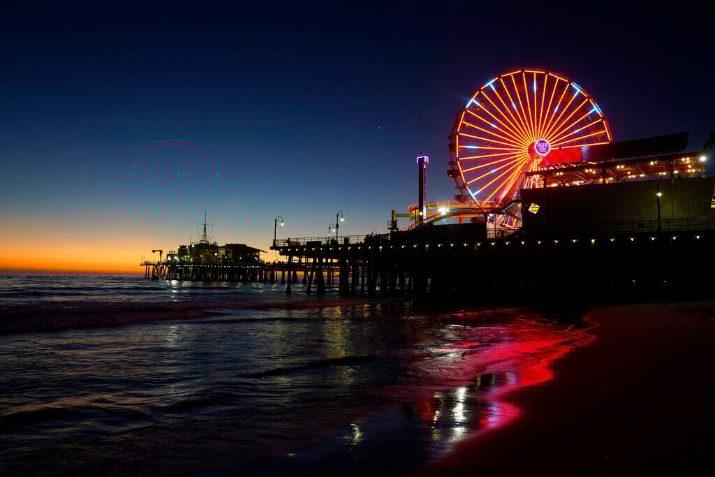 APTOPIX California Daily Life
